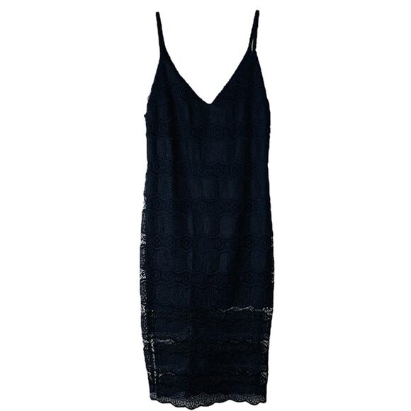 Betsey Johnson Dresses & Skirts - Betsey Johnson blue lace floral evening wedding party holiday midi dress 6